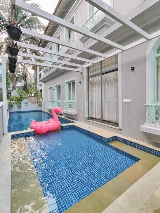 Barcelona Villas At Love Story Siolim- 3Bhk Private Pool Villas Екстериор снимка