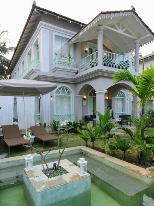 Barcelona Villas At Love Story Siolim- 3Bhk Private Pool Villas Екстериор снимка