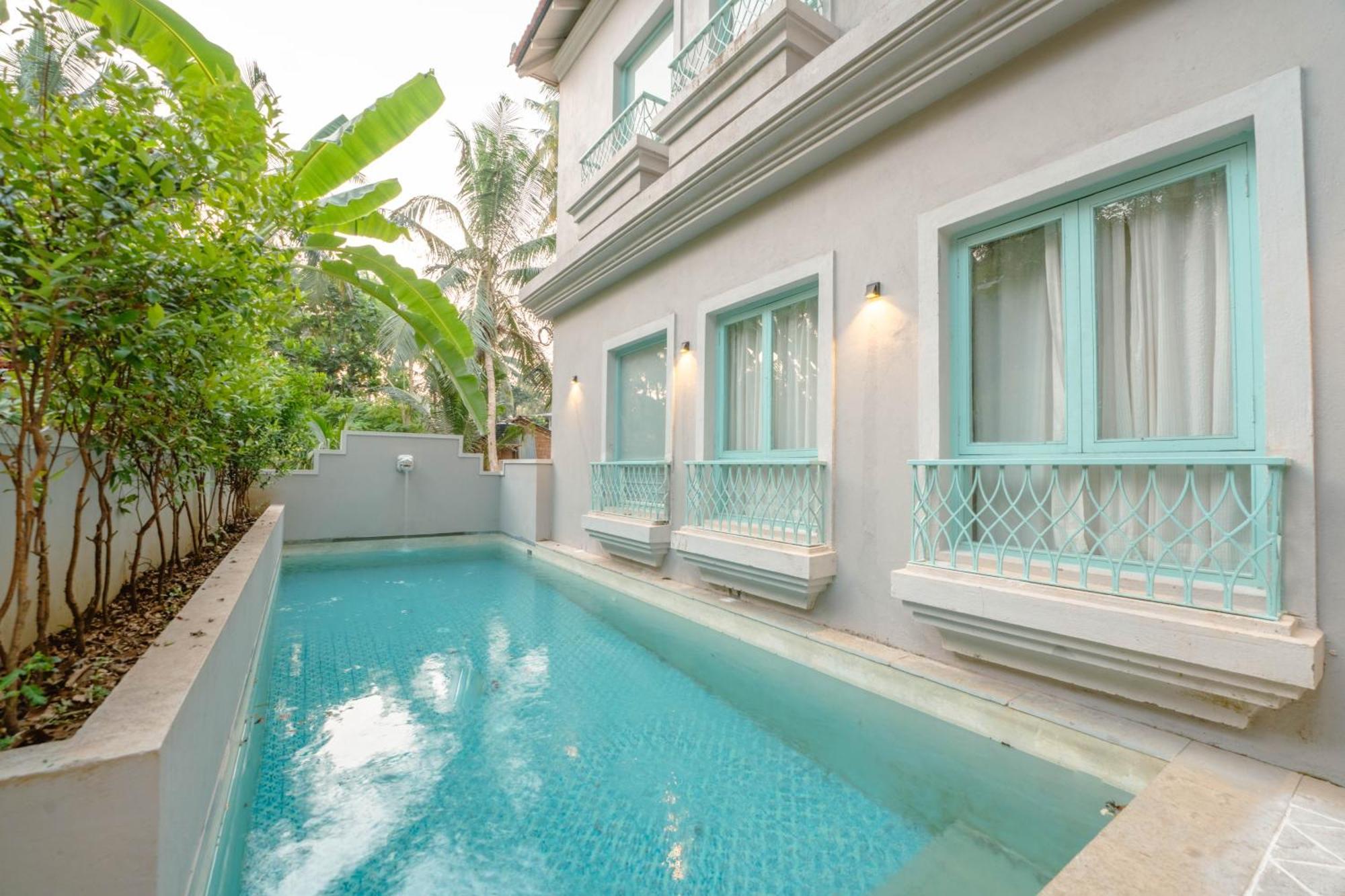 Barcelona Villas At Love Story Siolim- 3Bhk Private Pool Villas Екстериор снимка